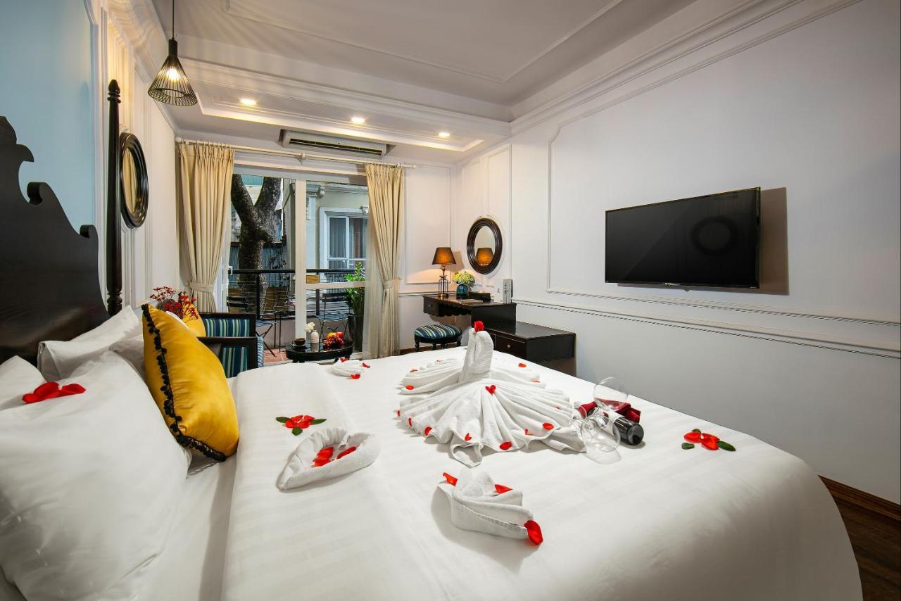 San Boutique Hotel & Travel Hanoi Exterior photo